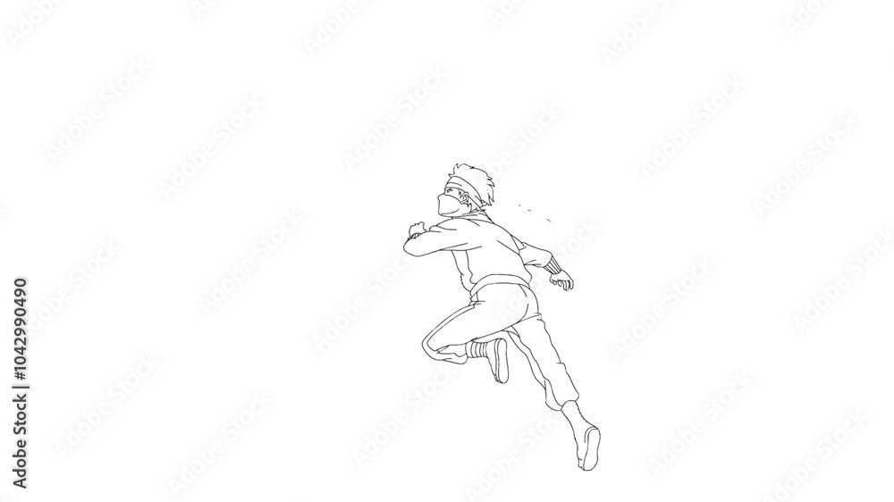 Dynamic ninja sword fight scene in a bamboo forest, perfect for martial arts animations and action-packed storytelling
Dynamic ninja sword fight scene in a bamboo forest, perfect for martial arts animations and action-packed storytelling