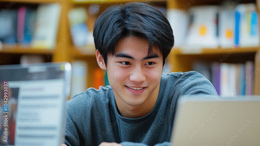 An Asian tutor providing online tutoring to students from various cultural backgrounds, promoting collaboration and cultural understanding. An Asian tutor providing online tutoring to students from various cultural backgrounds, promoting collaboration and cultural understanding.