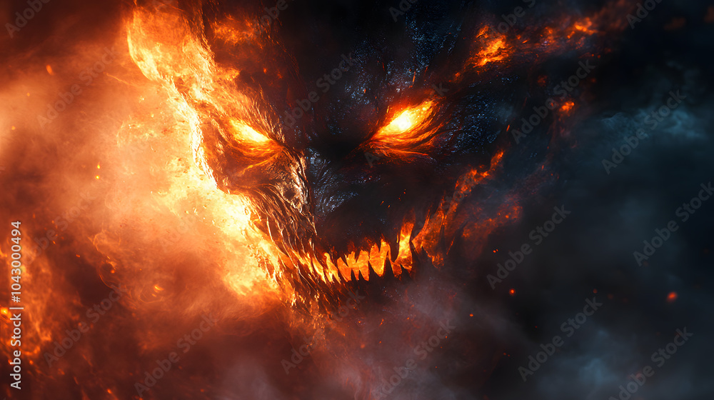 A Demonic Character in the Dark with Glowing Eyes and Sharp Claws. This Image Captures a Sinister and Ominous Presence, Perfect for Horror, Fantasy, and Graphic Novel Themes.
A Demonic Character in the Dark with Glowing Eyes and Sharp Claws. This Image Captures a Sinister and Ominous Presence, Perfect for Horror, Fantasy, and Graphic Novel Themes.