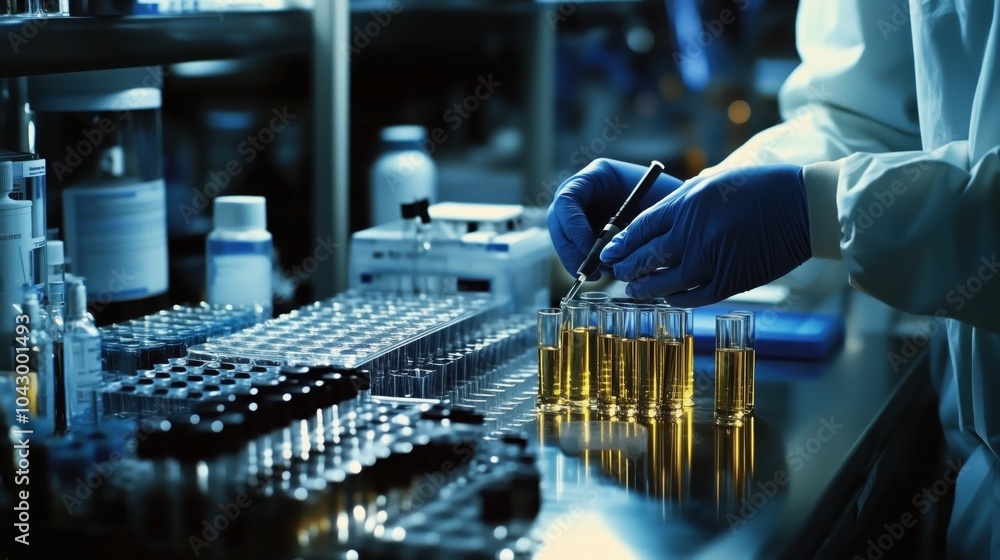DNA Evidence Collection in a Forensic Lab Process DNA Evidence Collection in a Forensic Lab Process