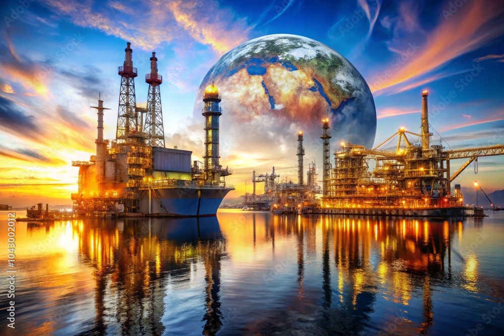 Energy extraction from seabed, offshore oil and gas industry platform Energy extraction from seabed, offshore oil and gas industry platform