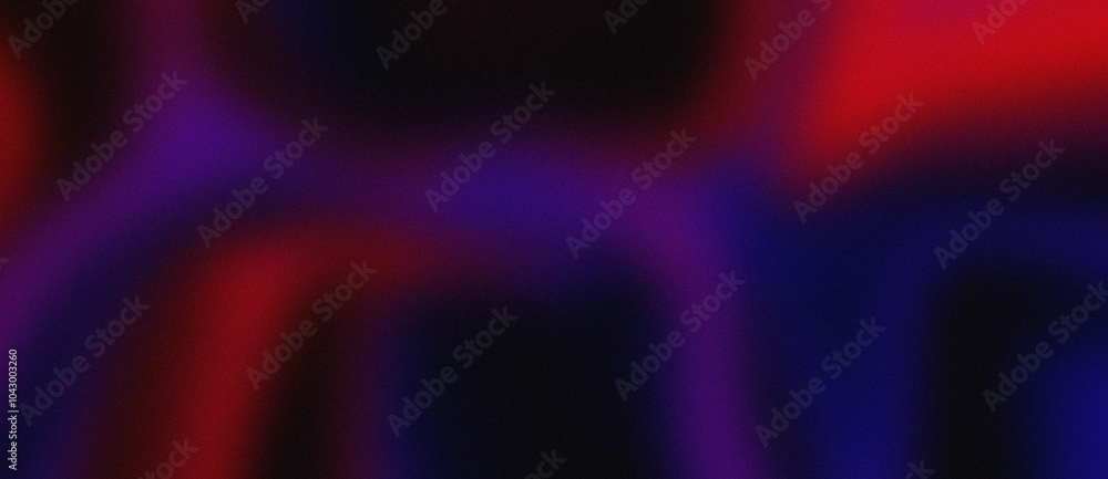 Blurred red, blue and violet abstract pattern on black gradient background, header backdrop banner design Blurred red, blue and violet abstract pattern on black gradient background, header backdrop banner design