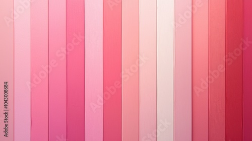 Ombre effect created with gradient rose colors