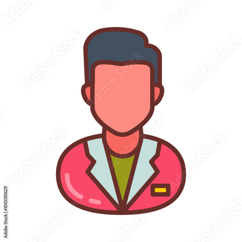 Urologist Filled Icons , Vector illustration