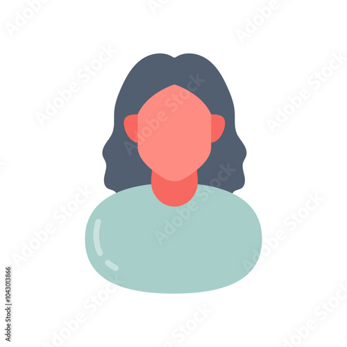 Neonatal Nurse Flat Icons, Vector illustration