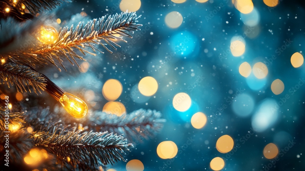 Festive String Lights Creating a Warm and Cozy Holiday Atmosphere Festive String Lights Creating a Warm and Cozy Holiday Atmosphere