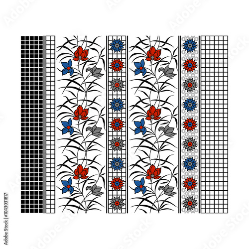 bedsheet design digital art use hand work and digital printing
