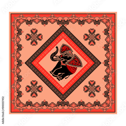 bedsheet design digital art use hand work and digital printing
