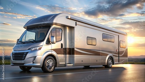 Futuristic electric motorhome perfect for road living