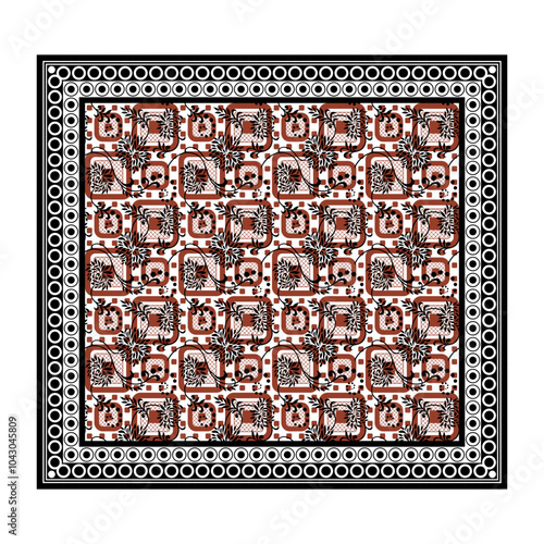 bedsheet design digital art use hand work and digital printing
