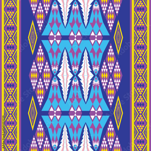 seamless native pattern design for carpet fabric wallpaper curtain tablecloth mattresses blanket embroidery ornament textile background bedsheet 