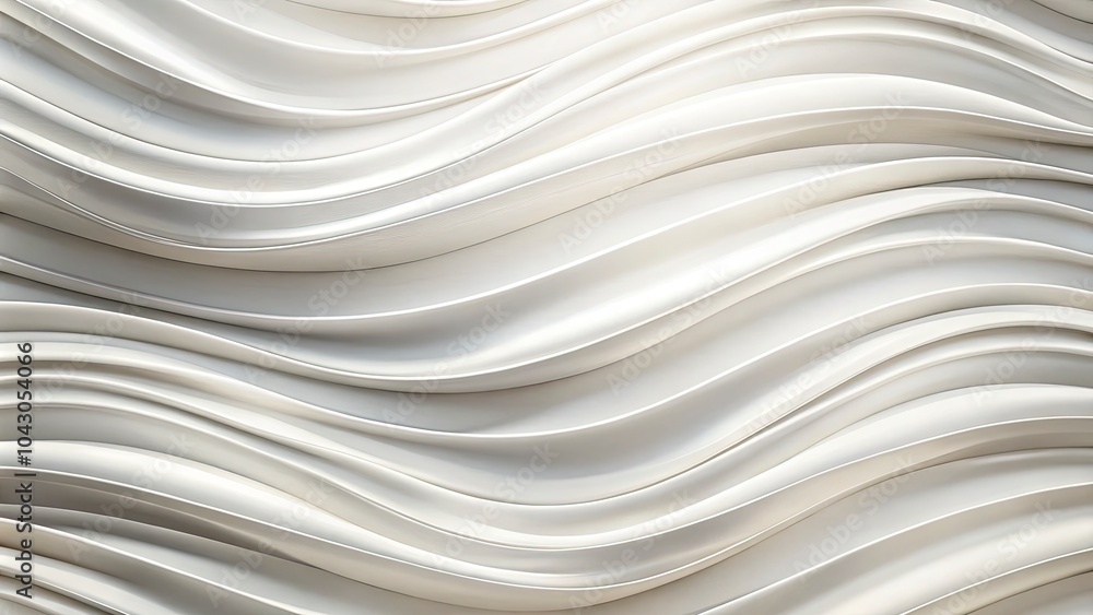 Elegant White Wave Background with Smooth Gradient for Futuristic Website Backdrop and Soft Wallpaper Design, Ideal for Posters and Modern Digital Art Projects Elegant White Wave Background with Smooth Gradient for Futuristic Website Backdrop and Soft Wallpaper Design, Ideal for Posters and Modern Digital Art Projects