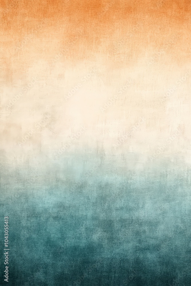 Obraz premium Soft Blue and Cream Gradient Texture