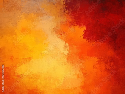 Warm Fading Colors of Orange and Yellow Light