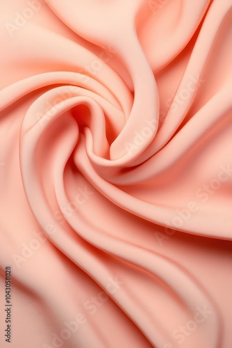 Soft Peach Fabric with Warm Blending Textures