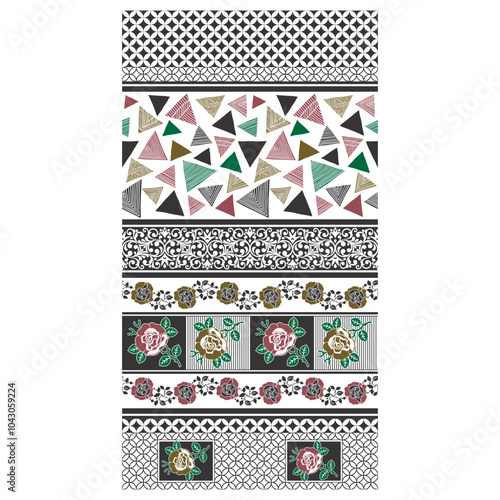 bedsheet design digital art use hand work and digital printing

