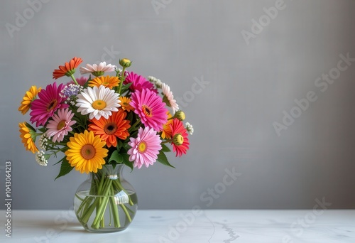 Wallpaper Mural bouquet of flowers in vase Torontodigital.ca
