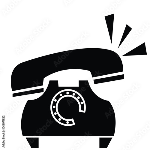 The logo features a classic telephone icon, symbolizing communication and connectivity. The design incorporates a vintage receiver, evoking nostalgia while emphasizing the importance of personal inter