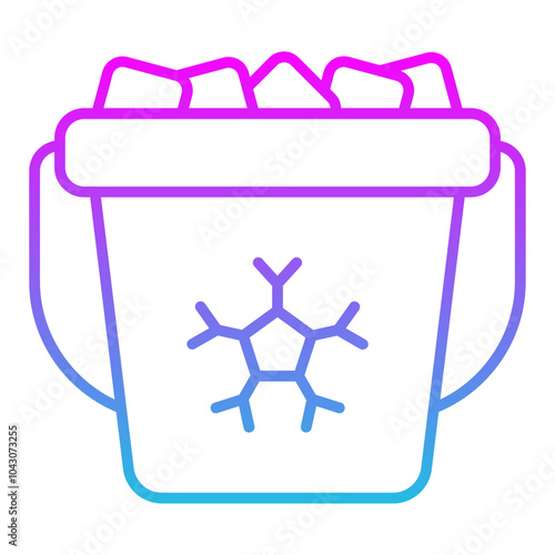 Ice bucket Icon