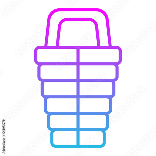 Sleeping bag Icon