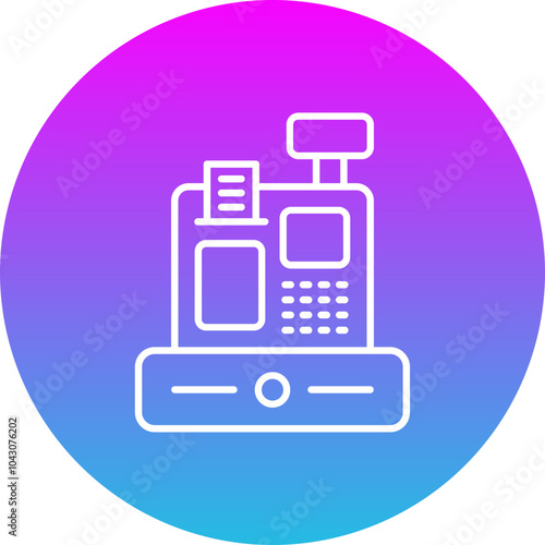 Cashier Machine Icon