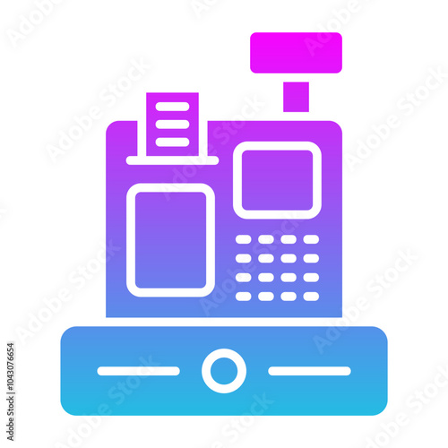 Cashier Machine Icon