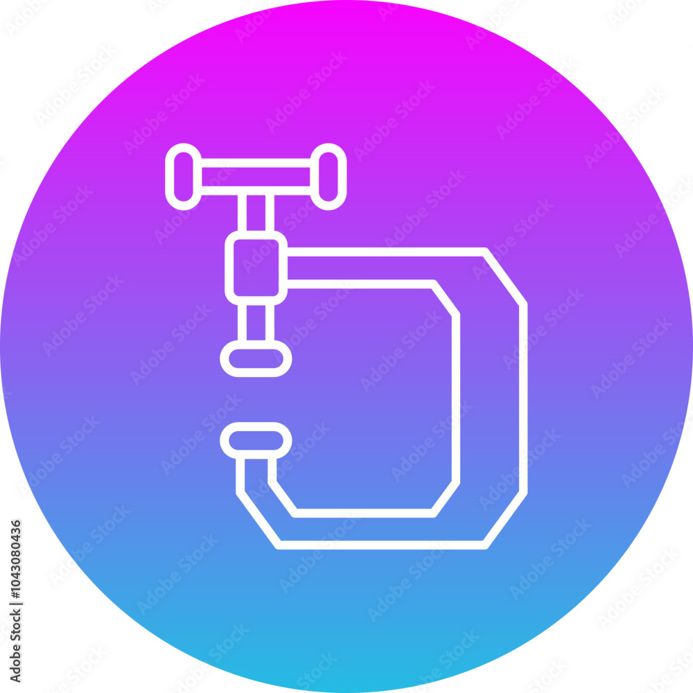 C Clamp Icon C Clamp Icon