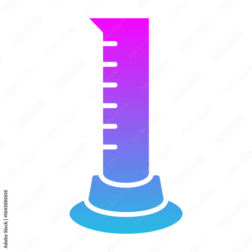 Graduated Cylinder Icon Graduated Cylinder Icon