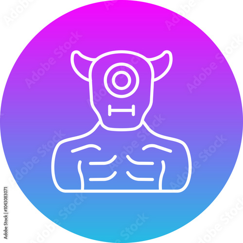 Cyclop Monster Icon