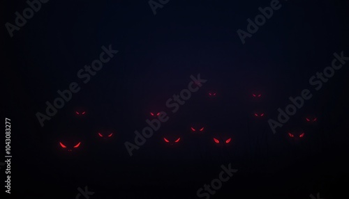 red eyes in the dark