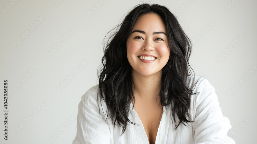健康的な生活を送る日本人女性 健康的な生活を送る日本人女性