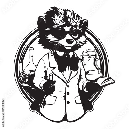 Hedgehog Scientist The Whimsical Genius of Experimental Exploration