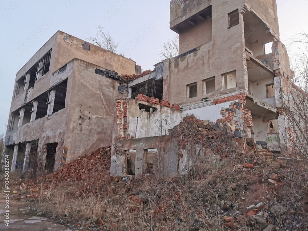 old factory in Vidnava city old factory in Vidnava city