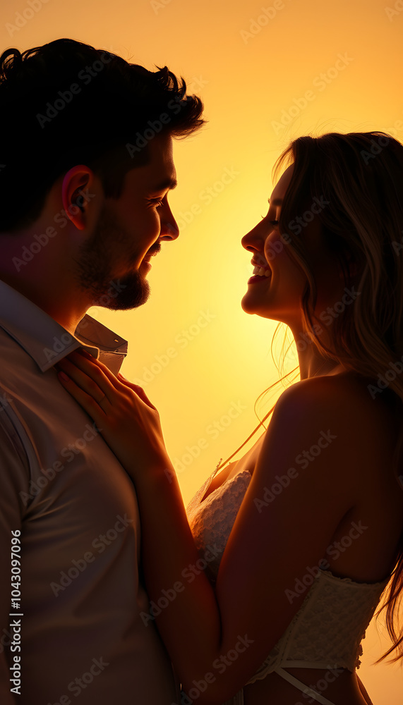Loving couple isolated with white highlights, png Loving couple isolated with white highlights, png