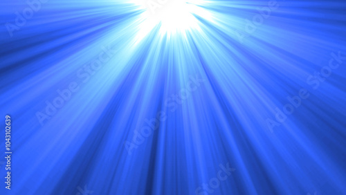 Shining Blue Lights Dazzlingly Bright, Amazing and Luxury Lights, Widescreen 4K Resolution