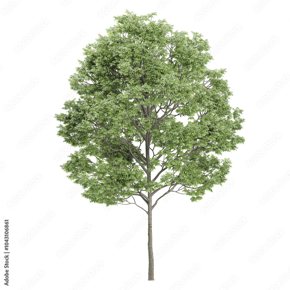 Fototapeta premium collection of silver plant with realistic style