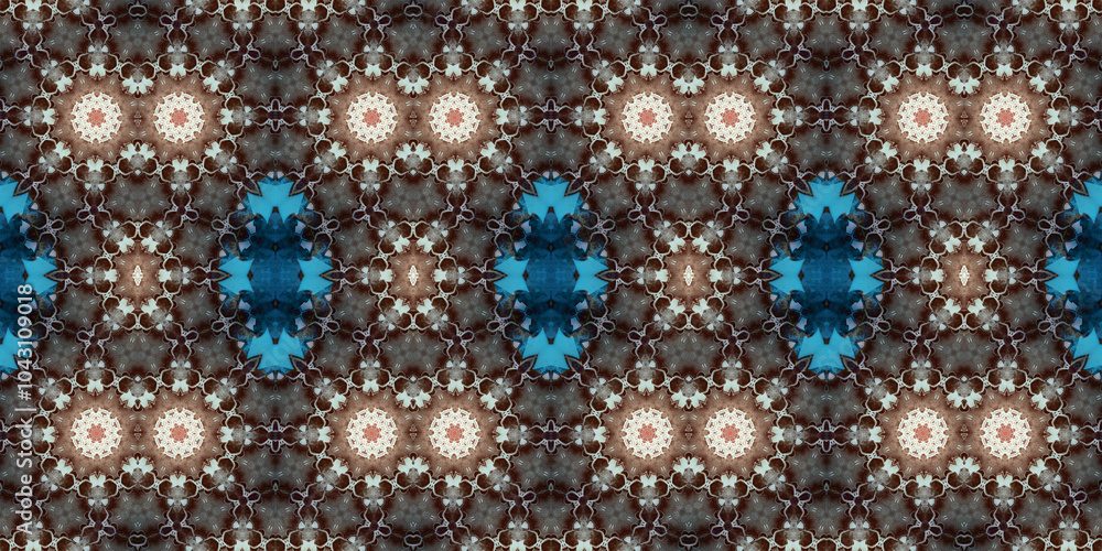Seamless abstract pattern. the texture of the art is symmetrical Seamless abstract pattern. the texture of the art is symmetrical