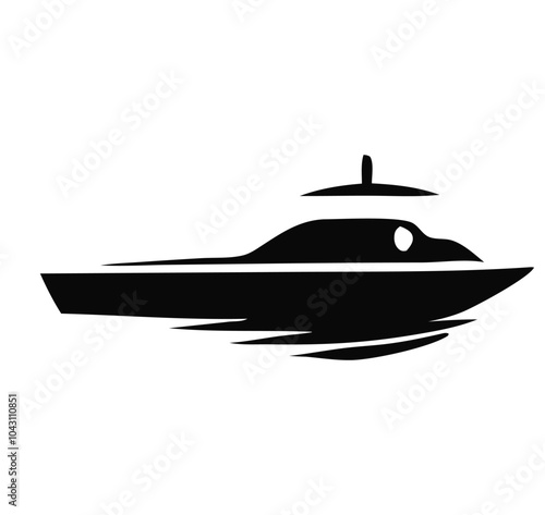 Mordan and unique speedboat and ship logo vector, featuring realistic modern motorboat flat logo vectors and boat and ship icons.