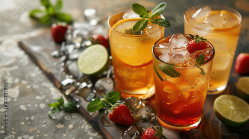 Refreshing iced teas