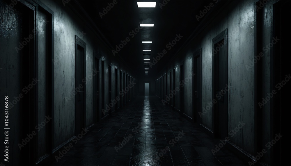 scary liminal space corridor scary liminal space corridor