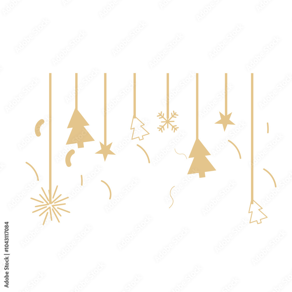 New Years Star Decoration New Years Star Decoration