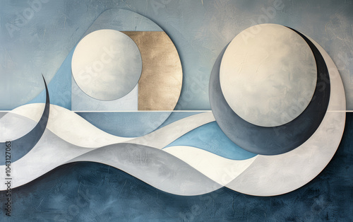 Retro color texture art background