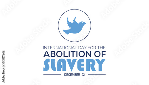 International Day for the Abolition of Slavery is observed every year on December. People Awareness concept. background, placard, banner template Vector illustration design.