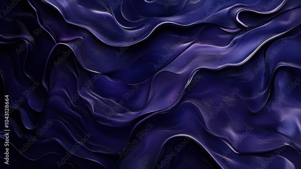 Obraz premium A moody background with dark gradient blends of navy blue and deep purple, evoking a sense of mystery and intrigue. 