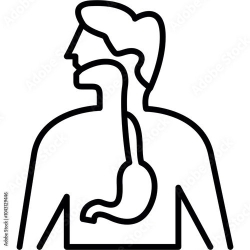 Esophagus Icon
