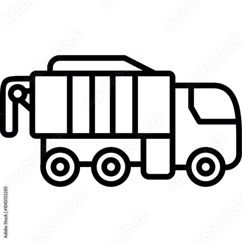 Suction Excavator Icon