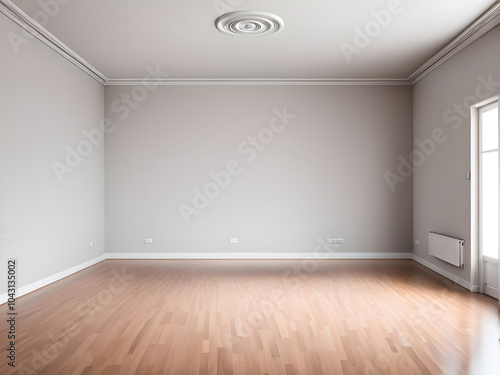 Empty spacious room