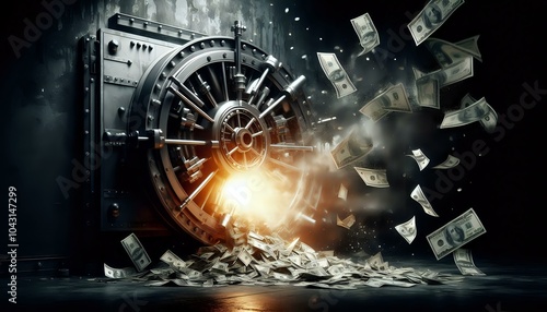 Vault Explosion: A Cascade of Cash
