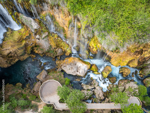 Yerkopru Waterfall and cany...