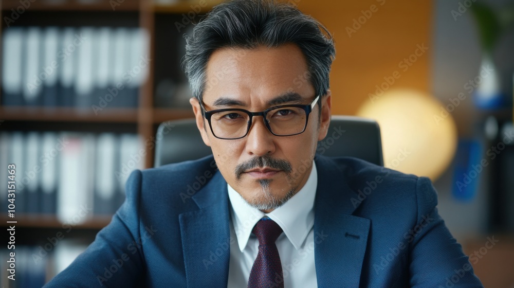 企業のアイデンティティとブランディングのためのプロフェッショナルなオフィス環境で自信に満ちたビジネスマン 企業のアイデンティティとブランディングのためのプロフェッショナルなオフィス環境で自信に満ちたビジネスマン